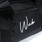 Puff Embroidered Duffel - Black