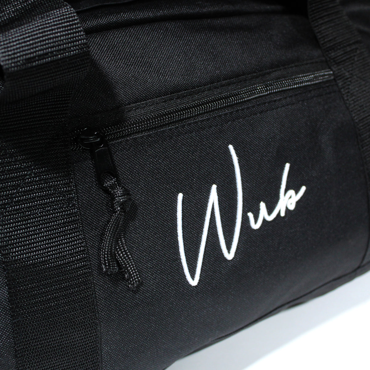 Puff Embroidered Duffel - Black