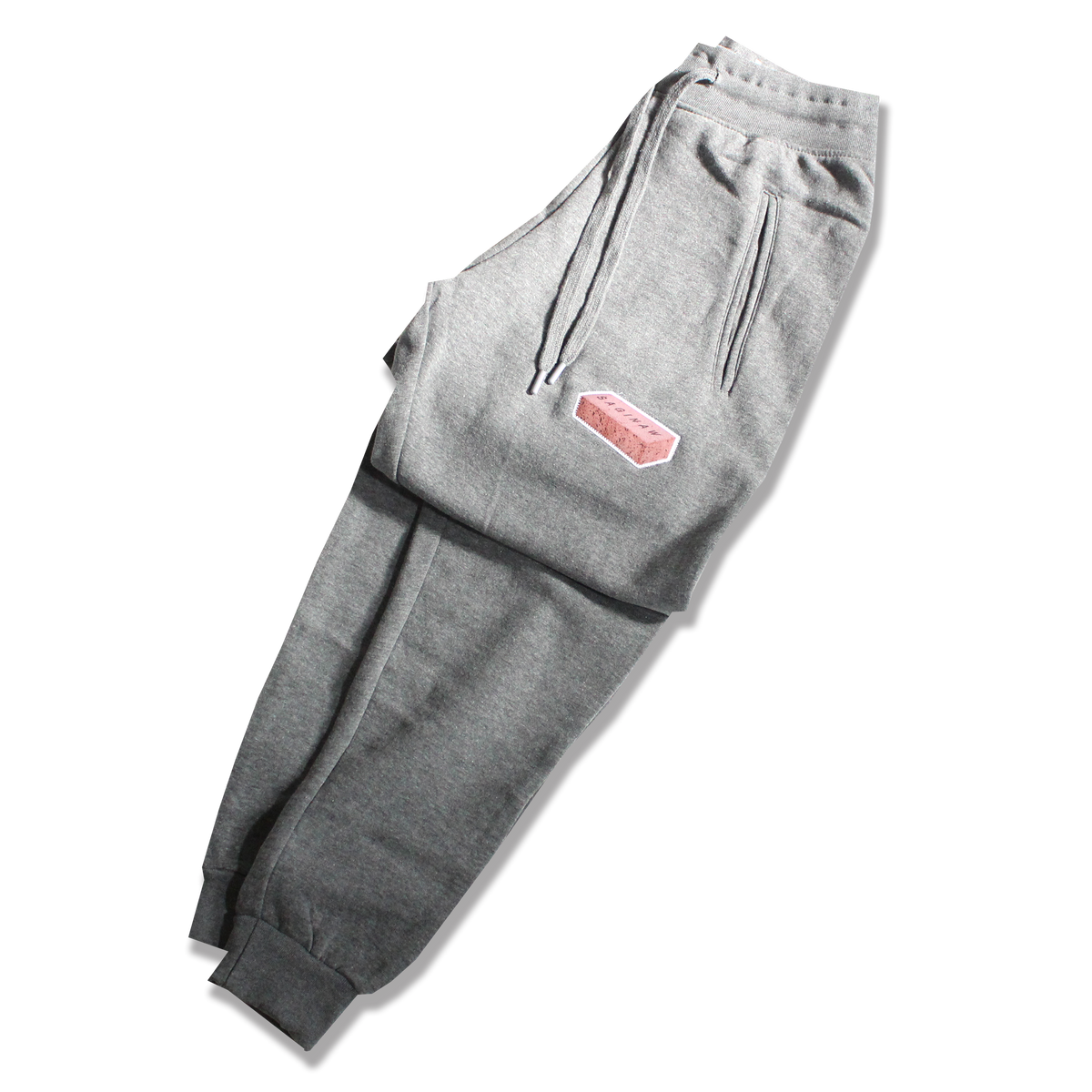 SAGINAW BRICK PREMIUM JOGGERS - GREY