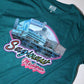 BIG TIME SAGINAW TEE - AQUA BLUE