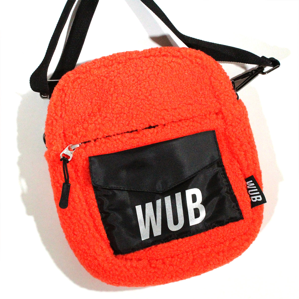 PUMPKIN SPICE SHERPA FLEECE SIDE BAG