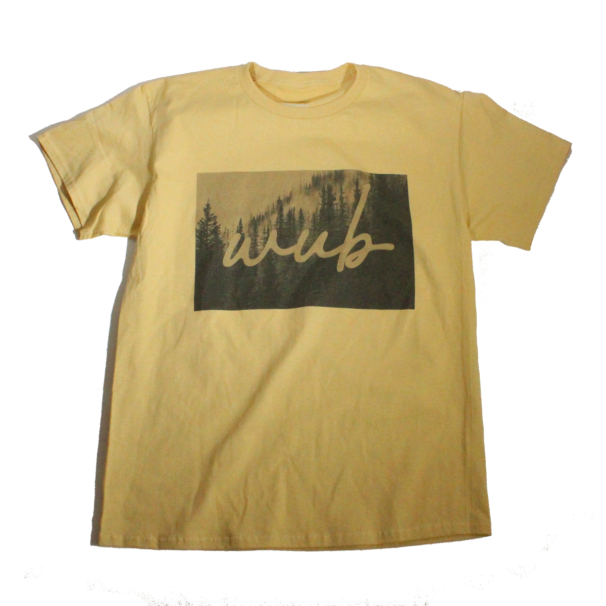 WUB FORREST TEE - MUSTARD
