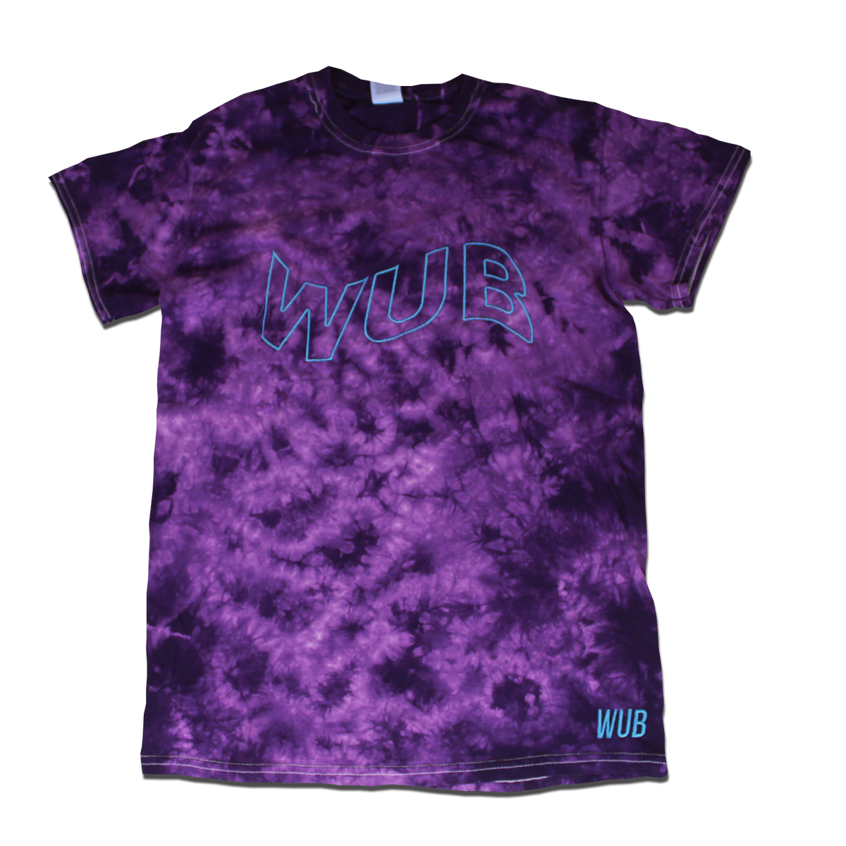 WAVE DYE TEE - PURPLE